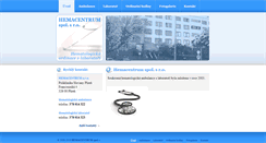 Desktop Screenshot of hemacentrum.cz